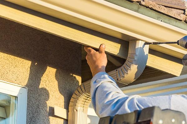 we can provide references for our past gutter installation projects